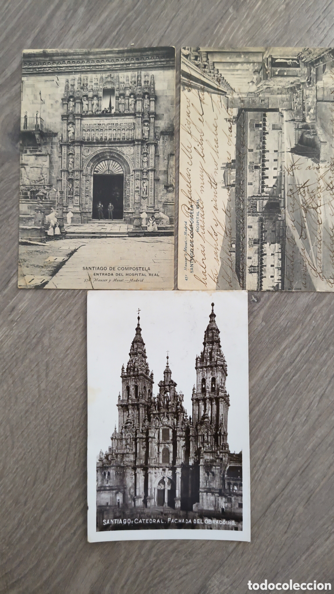 Postales: Lote postales Santiago de Compostela - Foto 1
