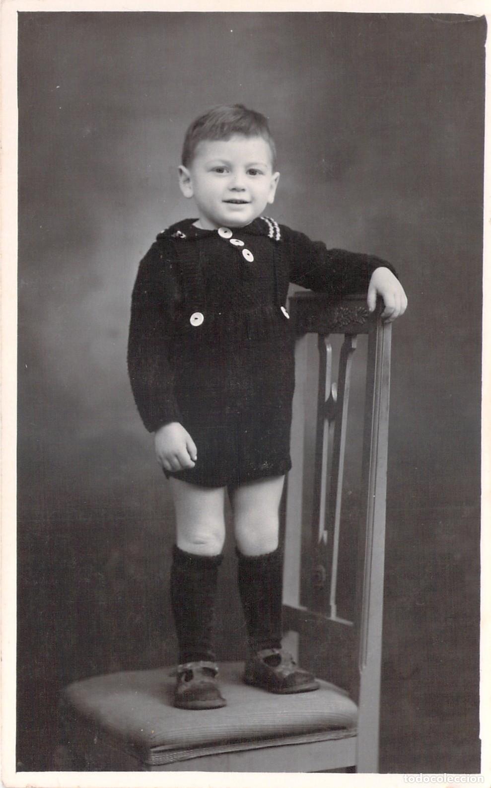 Postcards: Postal foto de retrato infantil de estudio