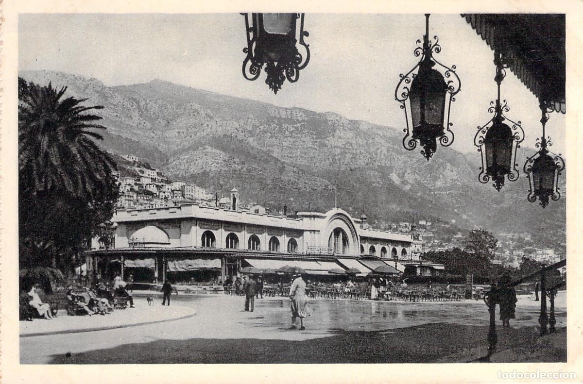 Postcards: Postal de Monte-Carlo, vista del emblem&aacute;tico Caf&eacute; de Paris