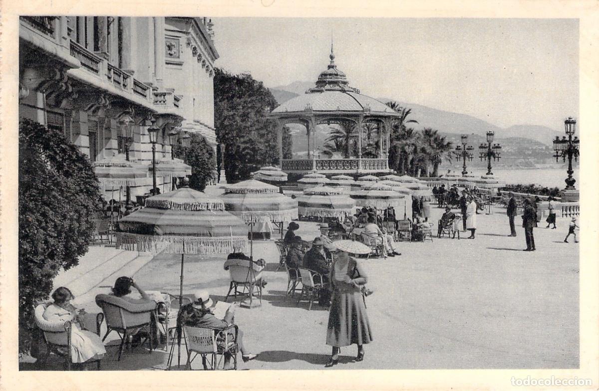Postcards: Postal de Monte-Carlo Les Terrasses M&oacute;naco