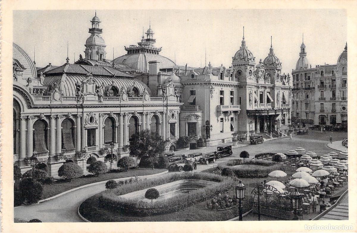 Postcards: Postal de Montecarlo: El Casino y el Hotel de Paris