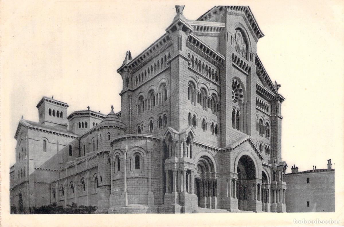 Postcards: Postal de la Catedral de M&oacute;naco