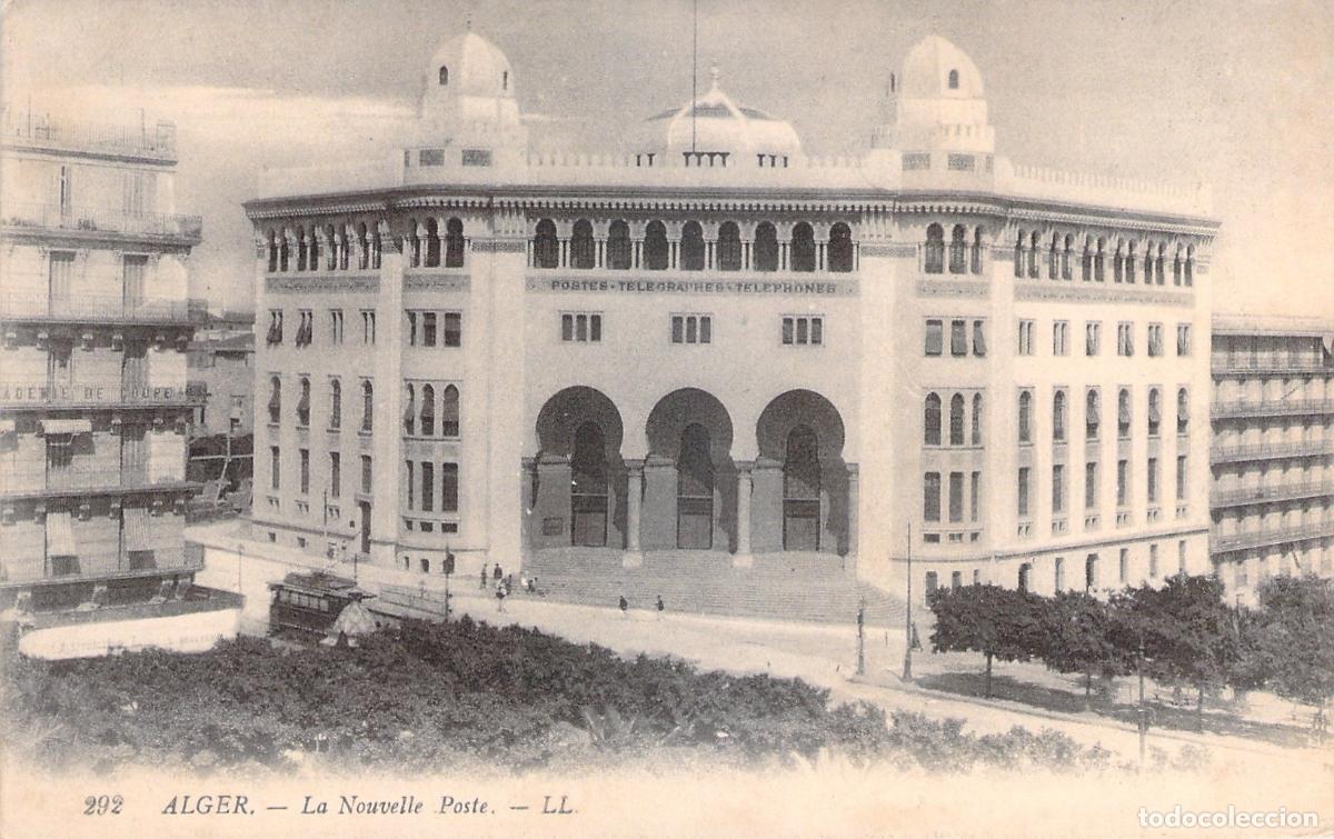 Postales: Postal de la Grande Poste en Argel