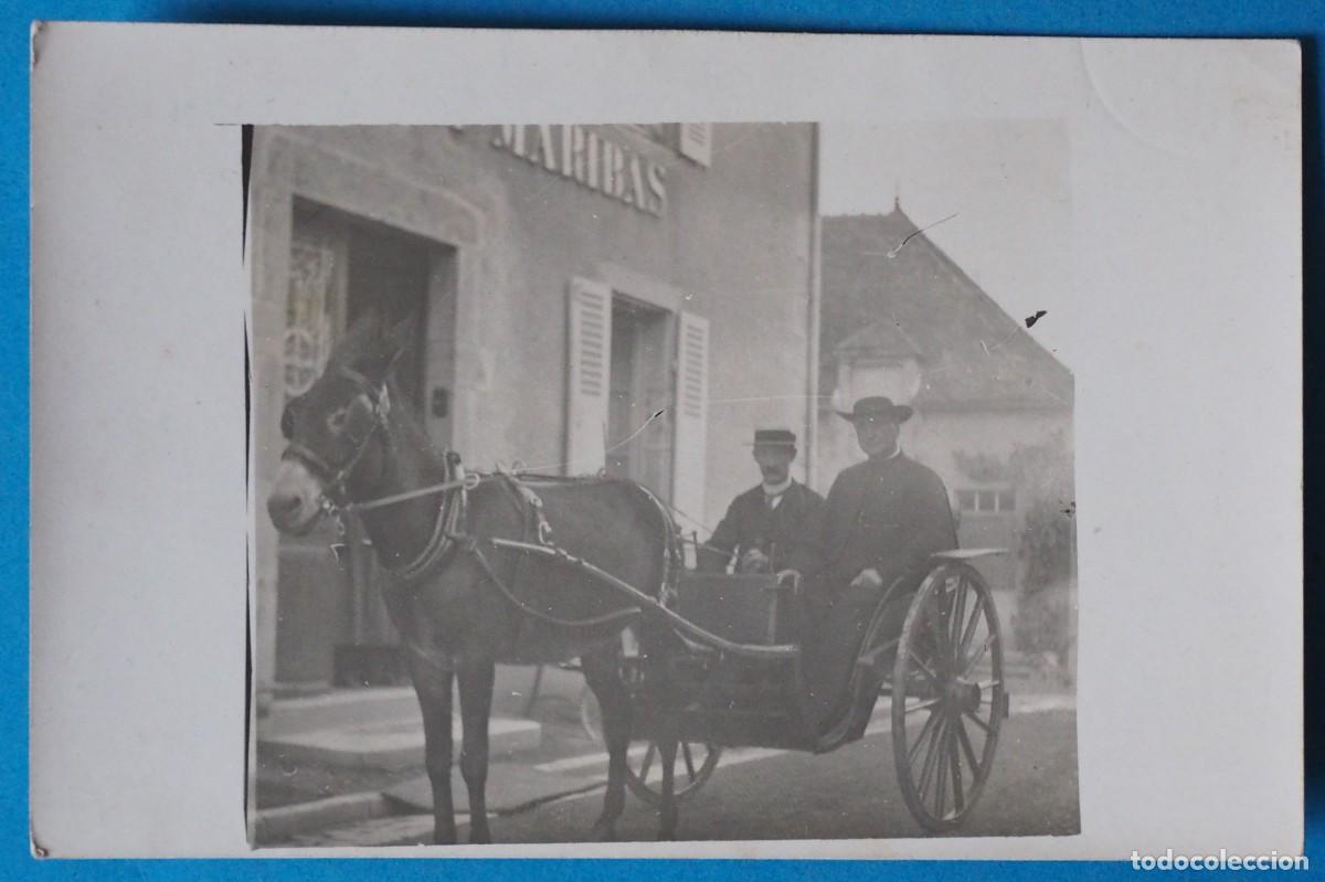 Cartes Postales: ANTIGUA POSTAL FOTOGRAFICA DE COCHE DE CABALLO