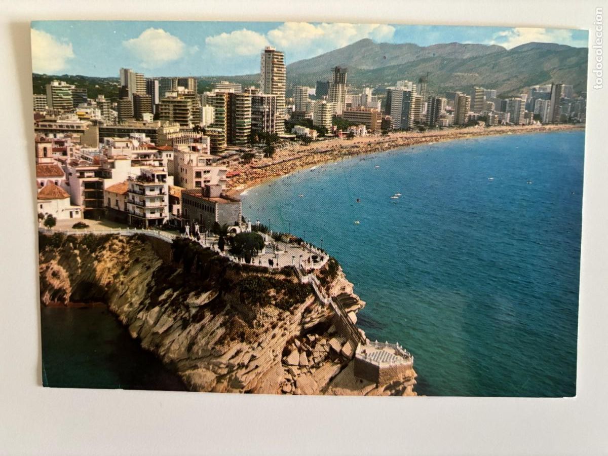Postales: Postal Vista parcial de Benidorm (Alicante)