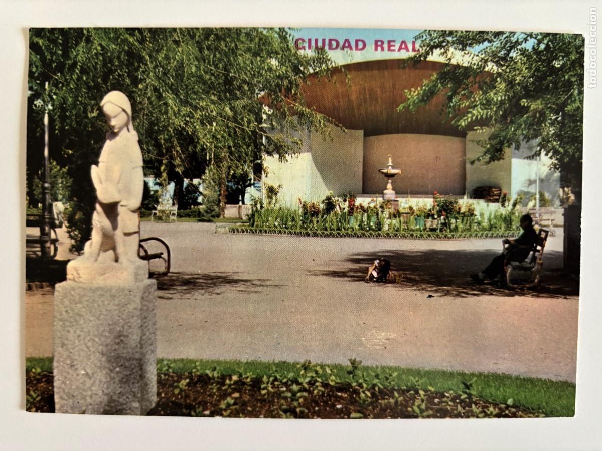 Postales: Postal Ciudad Real - Parque Gaset- Fuente Talaverana