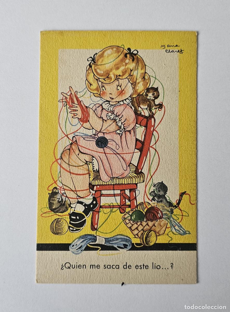 Postales: POSTAL MARIPEPA DE MARIA CLARET SERIE M NUM. I
