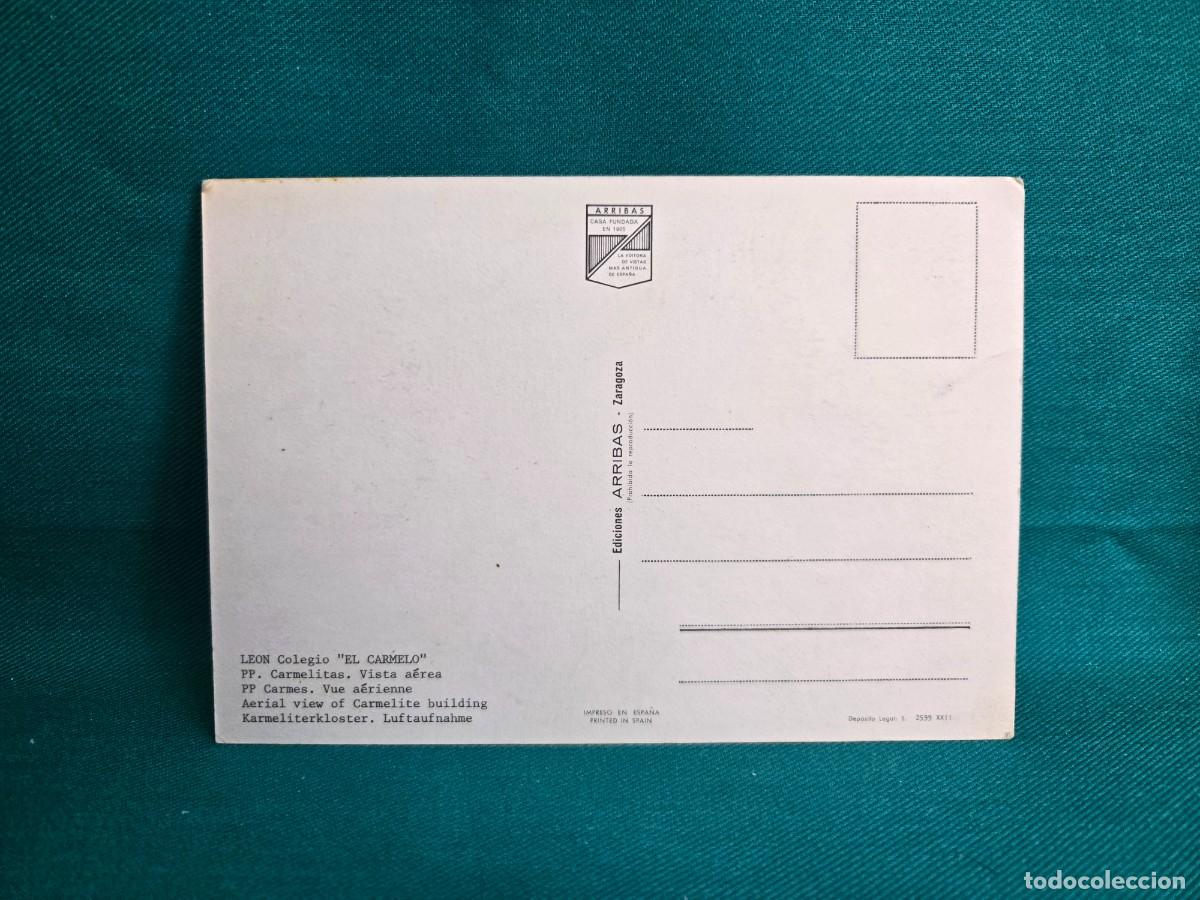 Postales: POSTAL COLEGIO EL CARMELO , LEON - Foto 2
