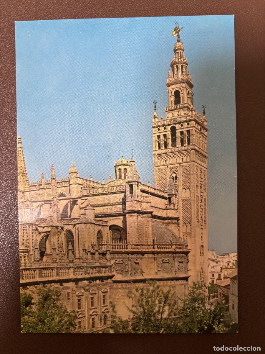 Cartes Postales: Postal Sevilla - Giralda y detalle catedral
