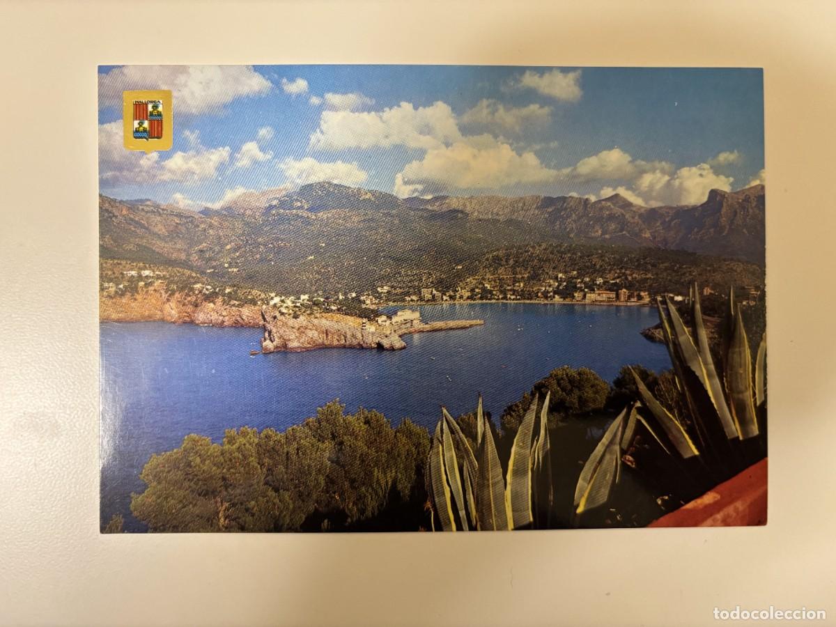 Postales: Postal Mallorca (Vista parcial Puerto de Soller)