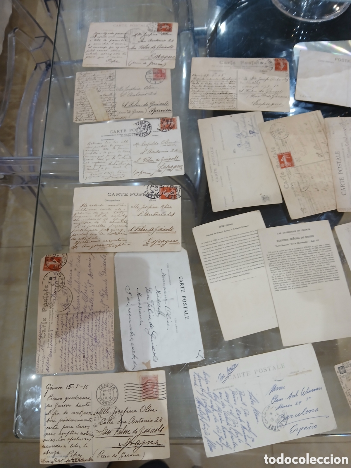 Postales: Lote de 30 postales antiguas - Foto 3