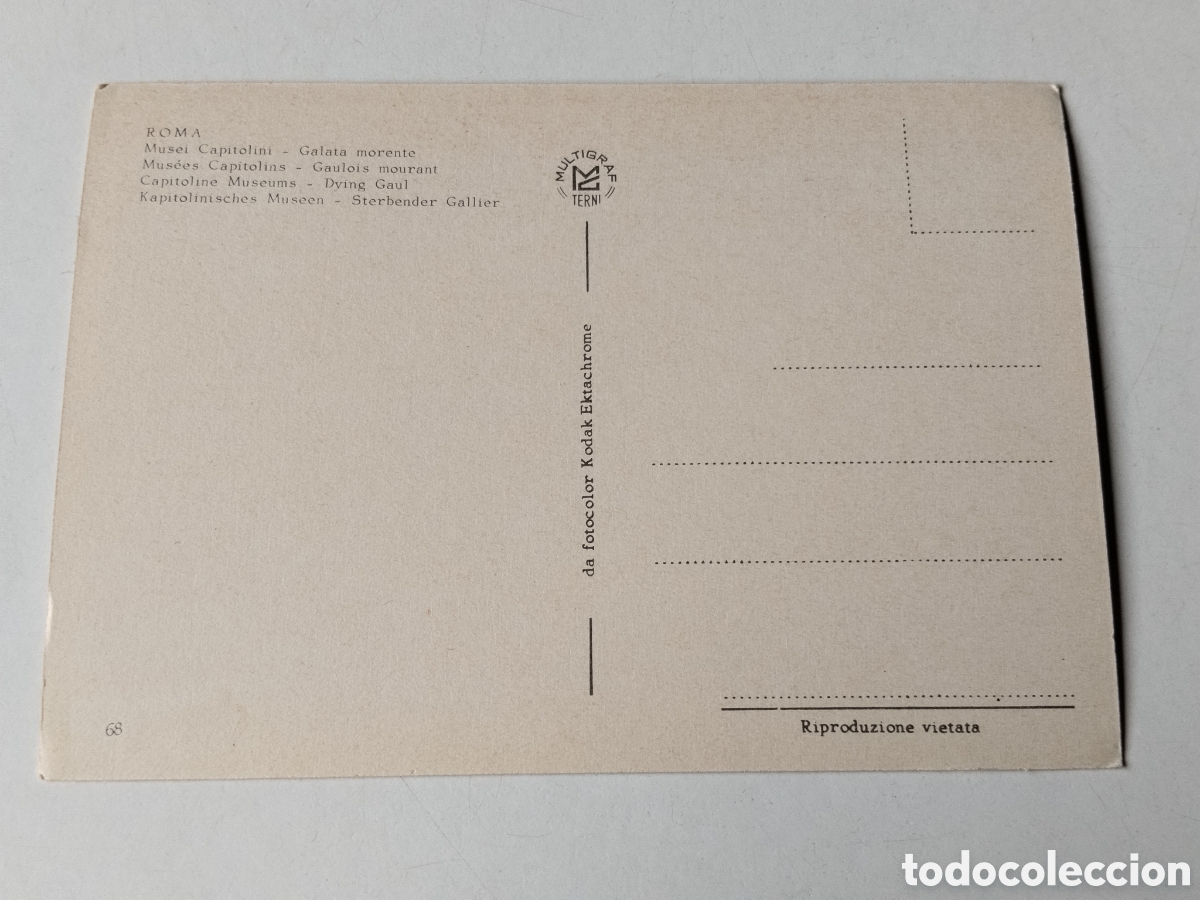 Postales: Postal Roma Musei Caputolini - Foto 2