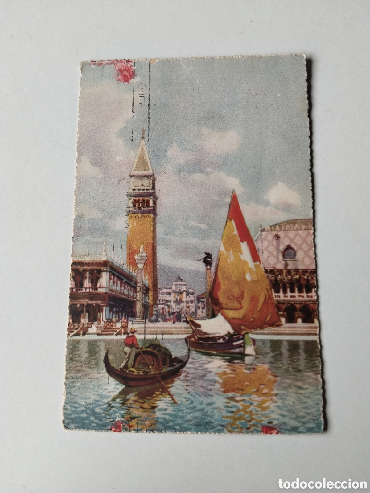 Postales: Postal Venezia Piazzetta S.Marco dalla La-