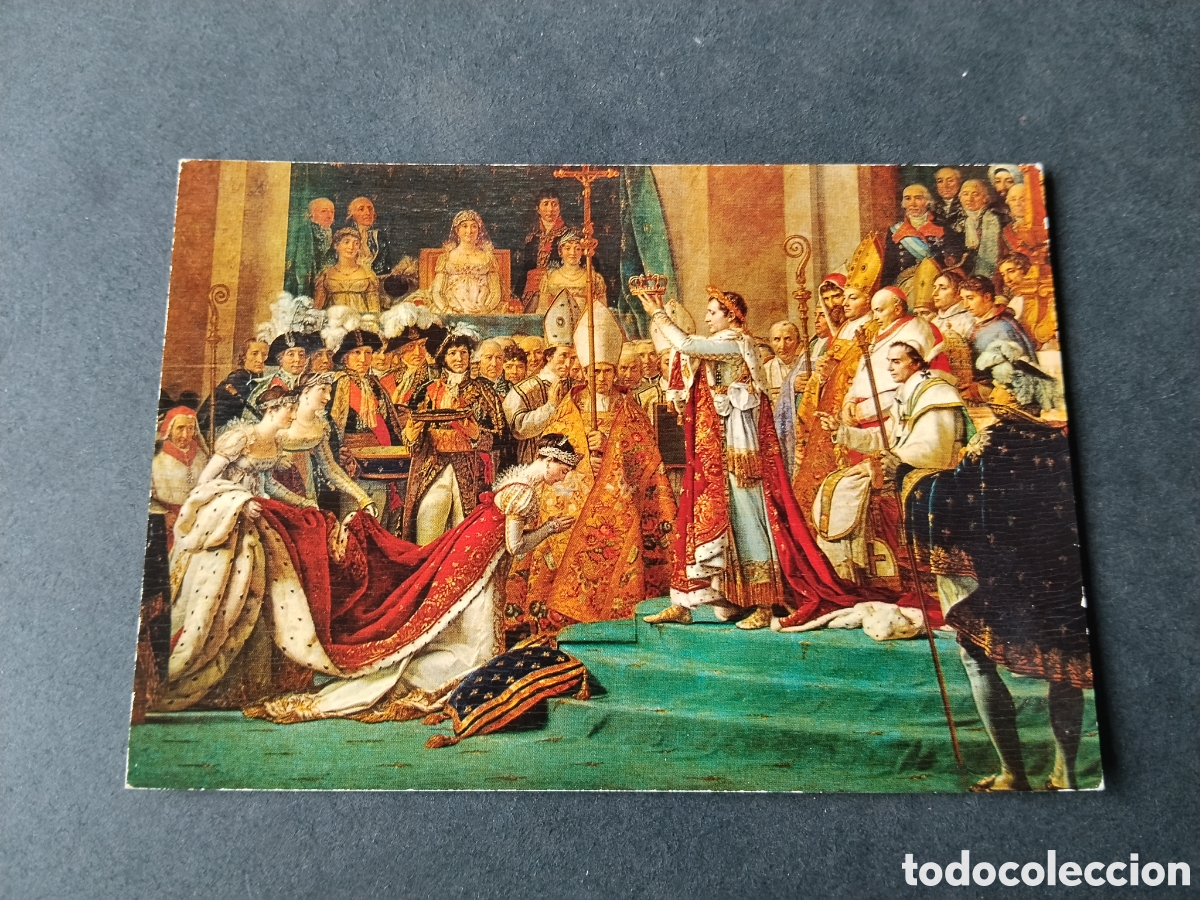 Postales: Postal Le Sacre de Napol&eacute;on Par le Pape pie VII