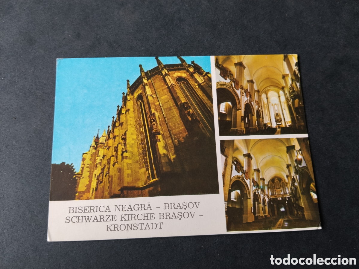 Postales: Postal Biserica Neagr&acirc; - Brasov Schewarze kirche Brasov - kronstadt