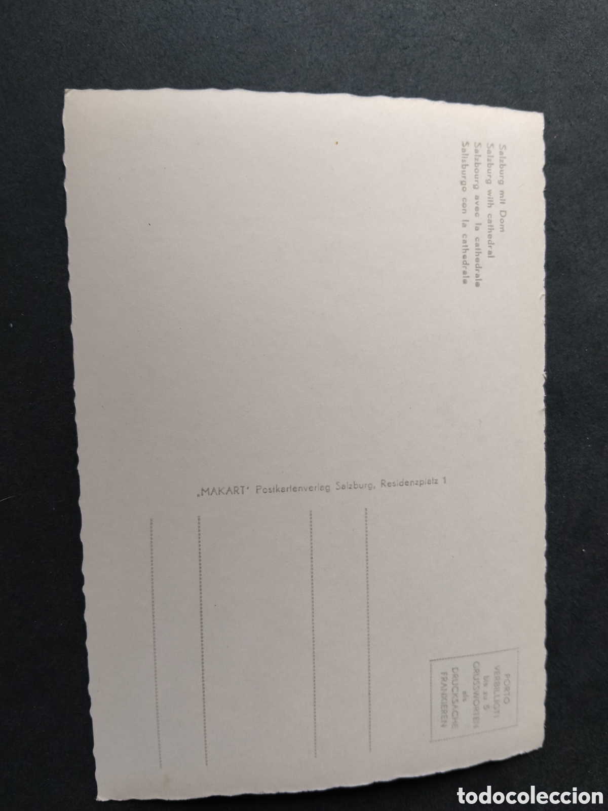 Postales: Postal Salzburg mit Dom - Foto 2