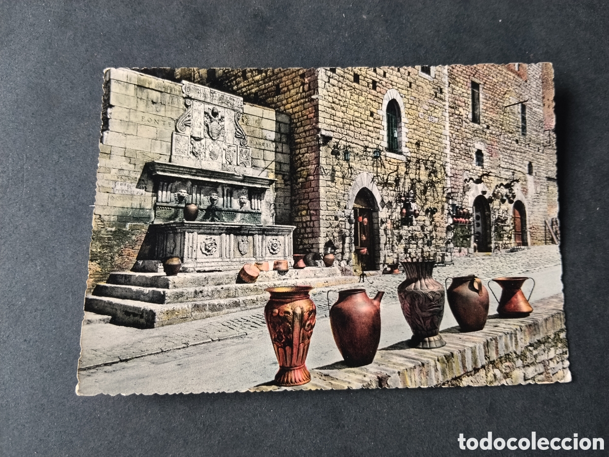 Postales: Postal Assisi , Fonte Marcelle