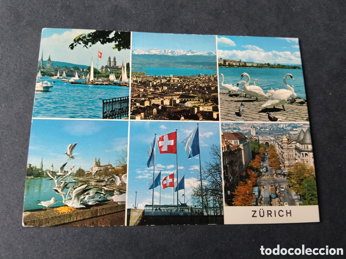 Postales: Postal Blick vom Utoquai ....