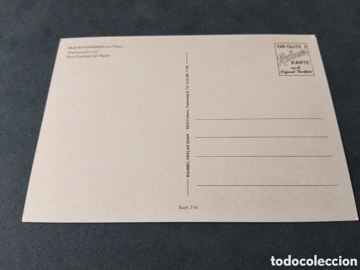 Postales: Postal Bacharach Am Rhein - Foto 2