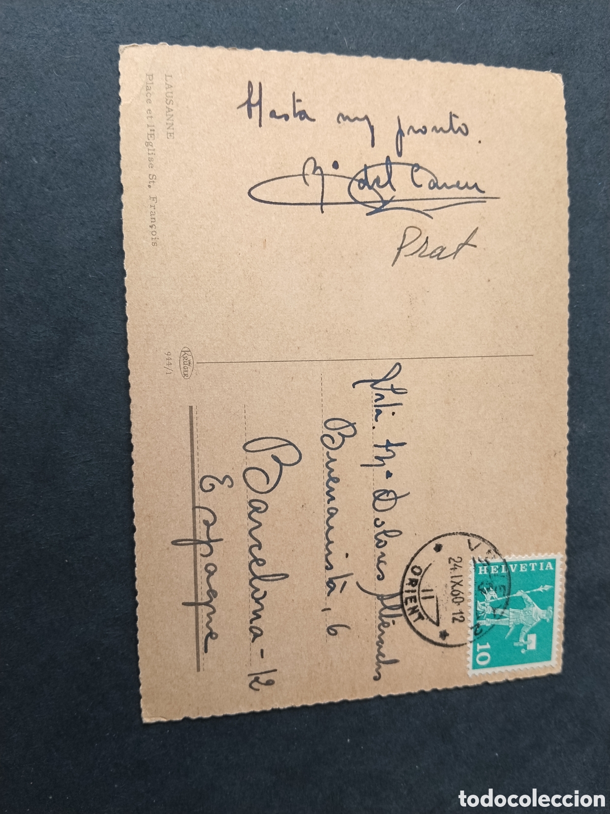 Postales: Postal Lausanne ....... - Foto 2