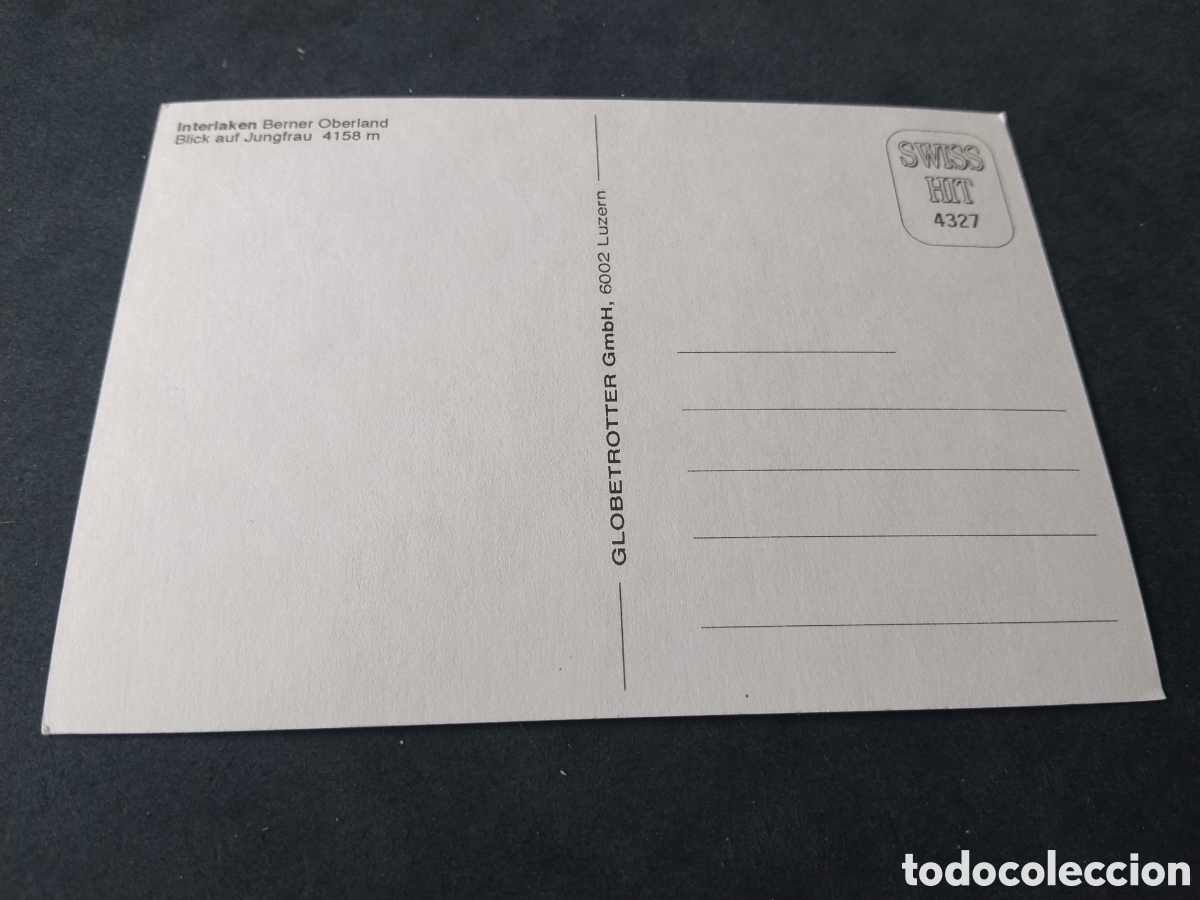 Postales: Postal Interlaken Berner Oberland ....... - Foto 2