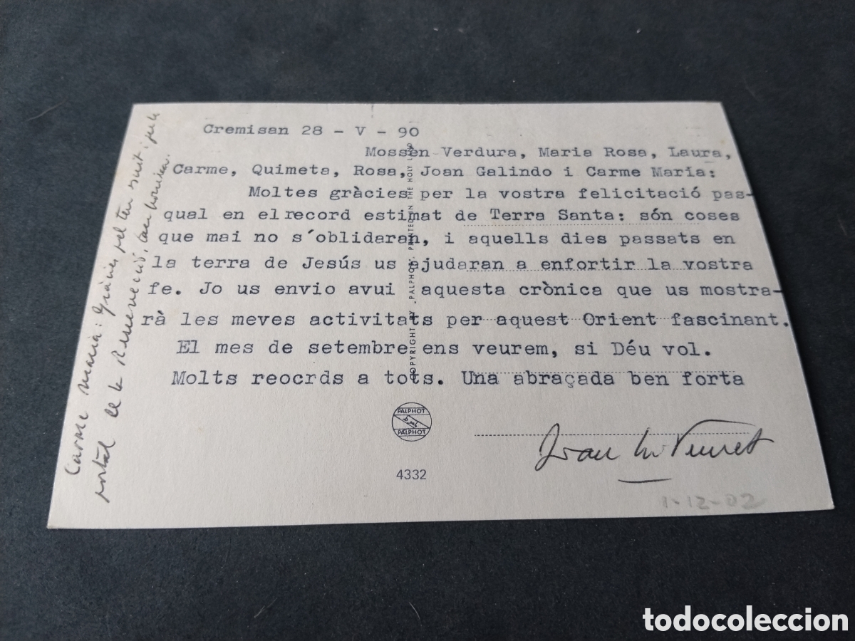 Postales: Postal The Hold Land ..... - Foto 2