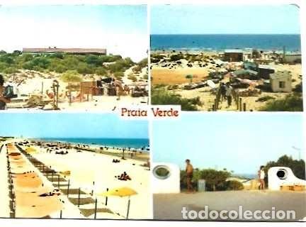 Postales: Portugal & Marcofilia, Monte Gordo, Playa Verde, Multi, S. Teotonio a S. Pedro do Estoril 1986
