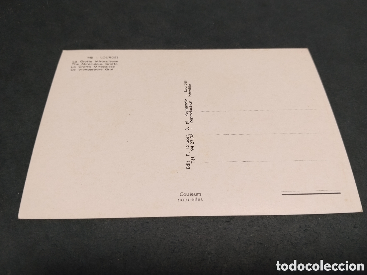 Postales: Postal Lourdes La Grotte Miraculeuse - Foto 2