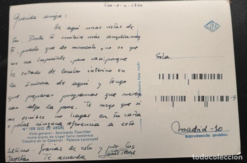 Postales: SEO DE URGEL, POSTAL ANTIGUA - Foto 2