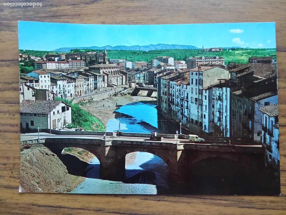 Postales: Postal Barrastro (Huesca) Vista sobre el r&iacute;o Vero P.1223