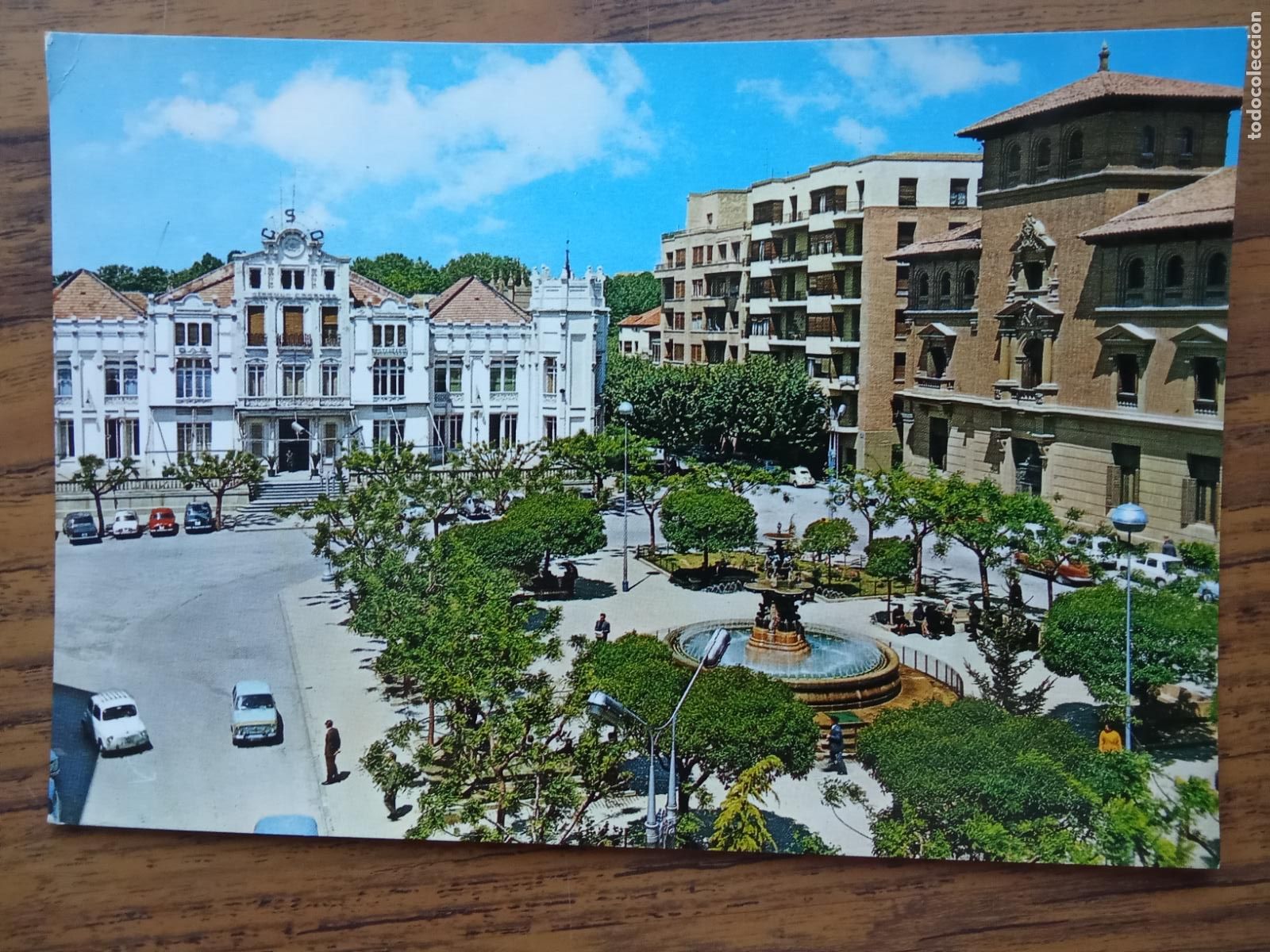 Postales: Postal Huesca Plaza de Navarra P.1227