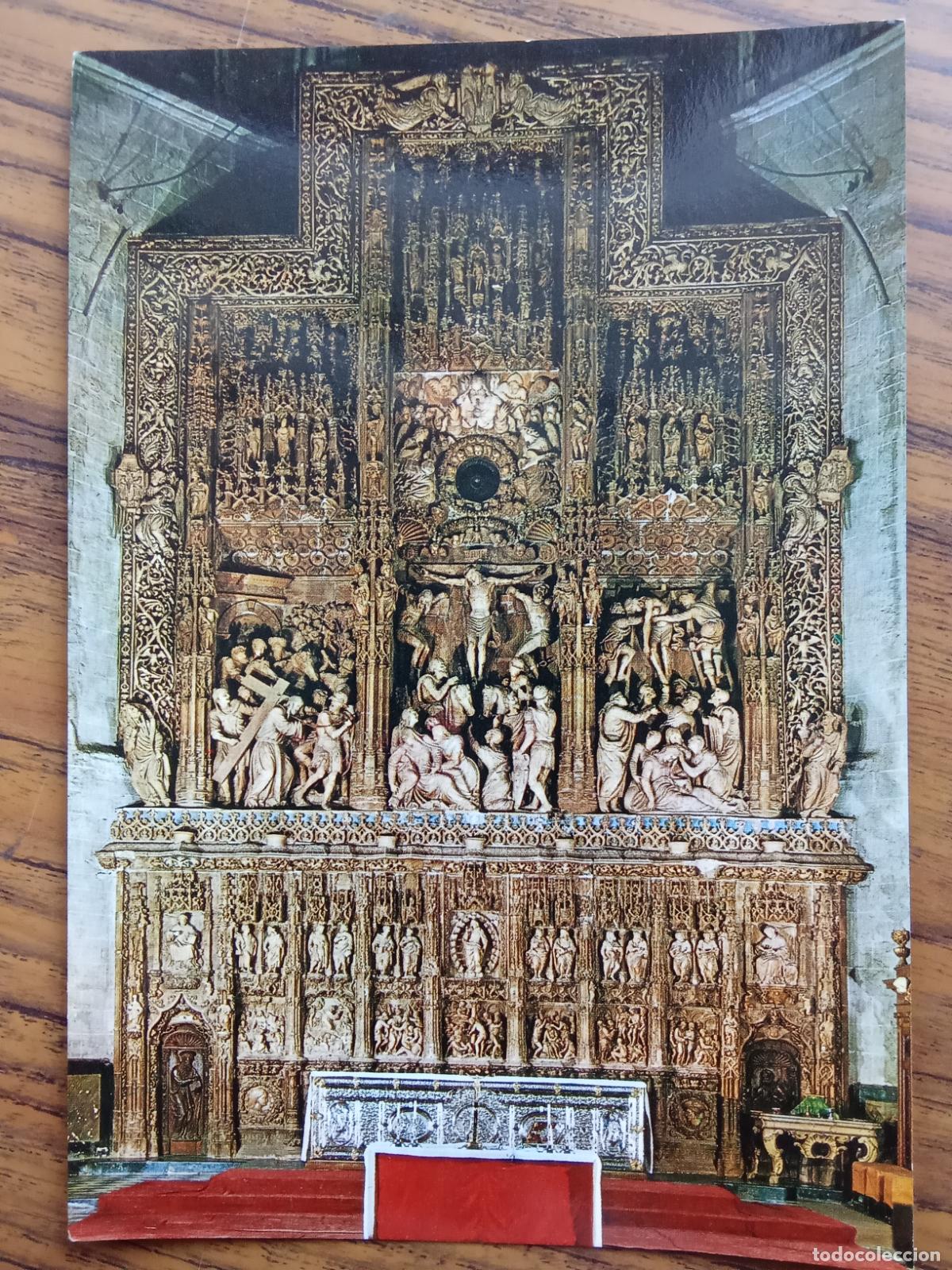Postales: Postal Huesca Catedral Altar Mayor (Dami&aacute;n Forment) P.1230