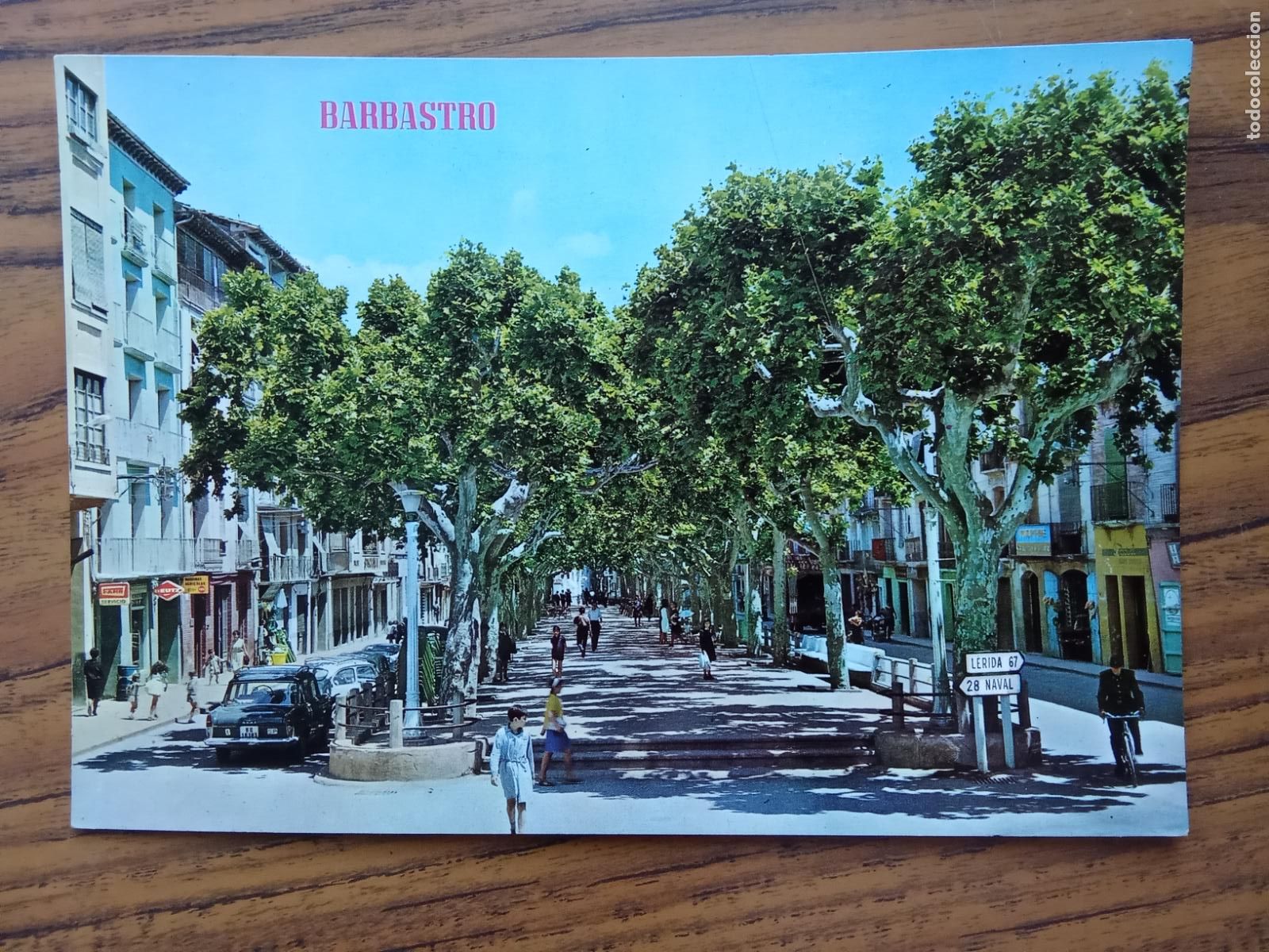 Postales: Postal Barrastro Paso del Generalisimo P.1234 - Foto 1