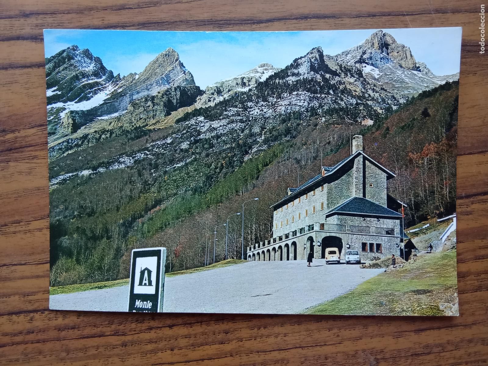 Postales: Postal Pirineo Aragones (Huesca) Bielsa, Albergue Nacional en el Circo Pineta P.1236