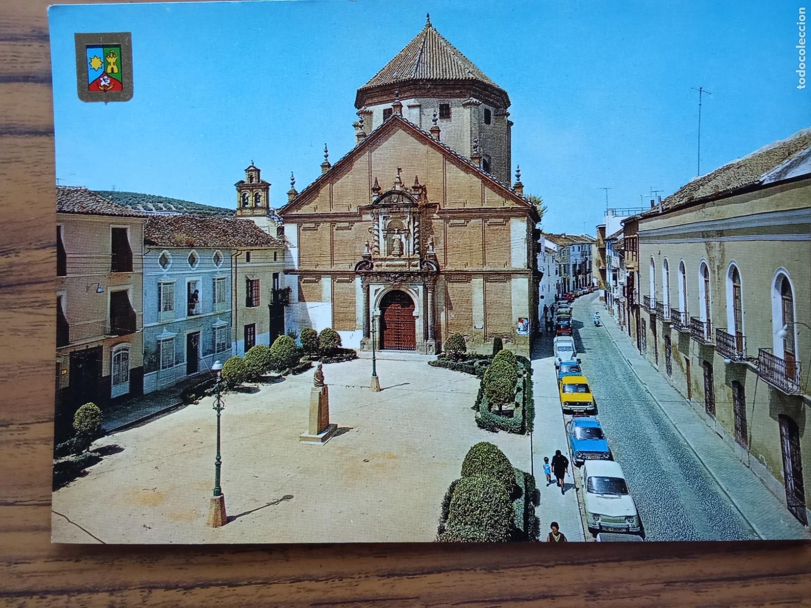 Postales: Postal N&ordm;6 Lucena (C&oacute;rdoba) Plaza de Col&oacute;n P.1244
