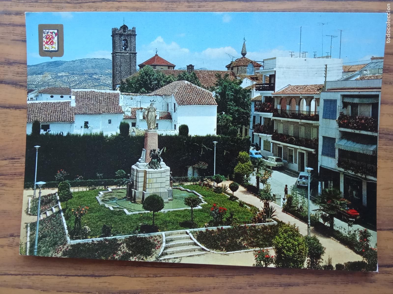 Postales: Postal Priego de Cordoba Monumento al Sagrado Coraz&oacute;n de Jes&uacute;s P.1245