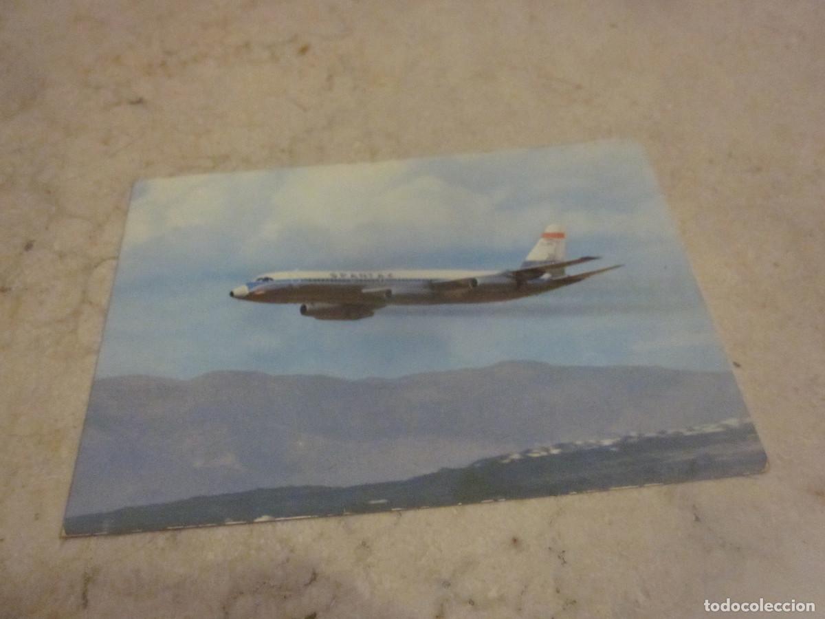 Postales: POSTAL SPANTAX - CONVAIR CV 990 CORONADO