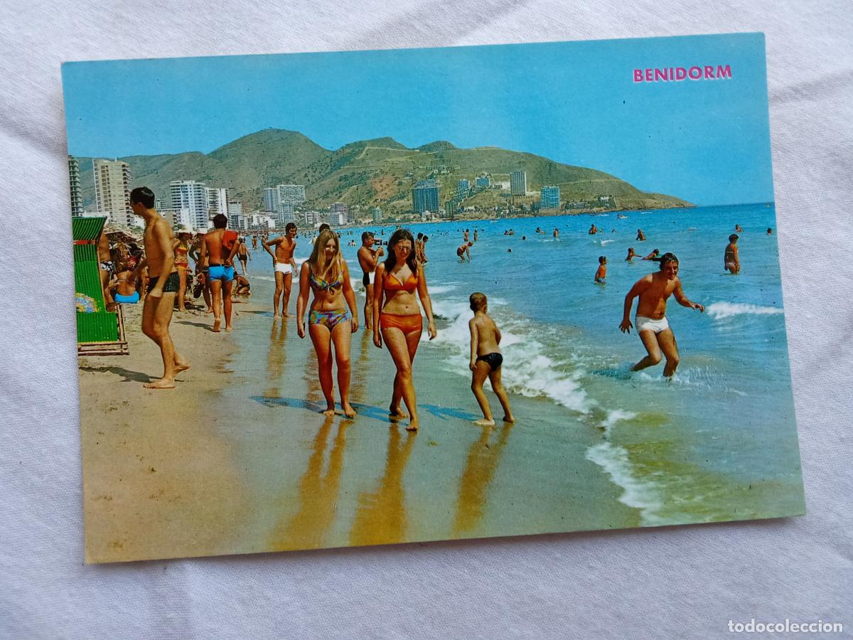 Postales: Postal Benidorm (Alicante) Playa de Levante P.411