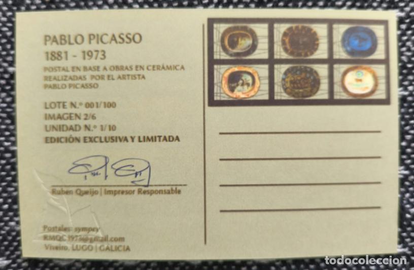Postales: PICASSO, 60 Postales Exclusivas NUMERADAS (limitadas) - Foto 7