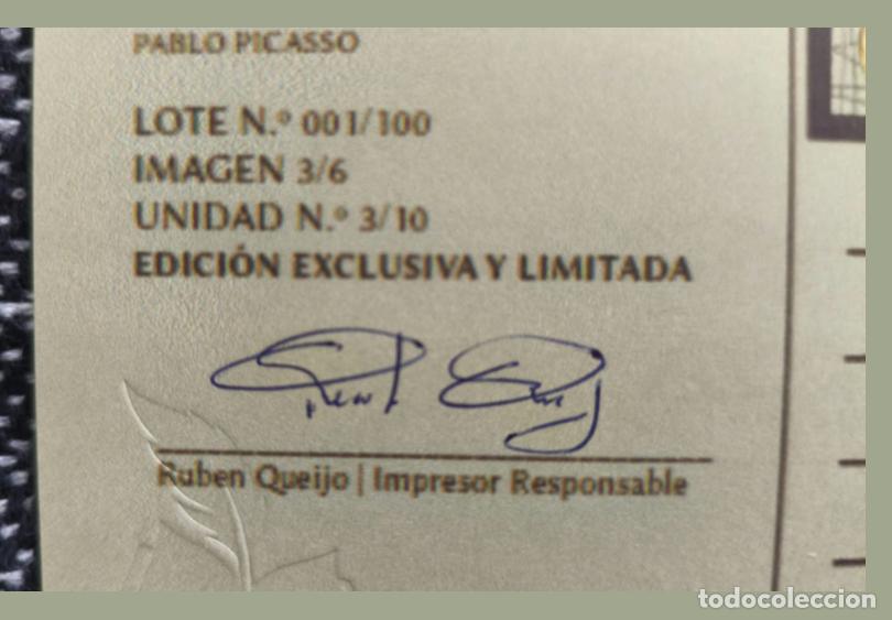 Postales: PICASSO, 60 Postales Exclusivas NUMERADAS (limitadas) - Foto 14
