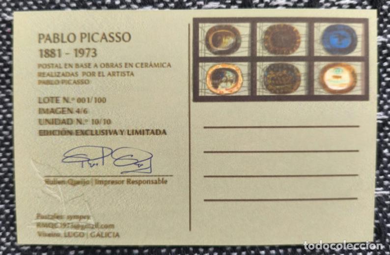 Postales: PICASSO, 60 Postales Exclusivas NUMERADAS (limitadas) - Foto 17
