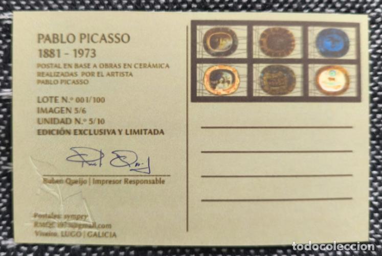 Postales: PICASSO, 60 Postales Exclusivas NUMERADAS (limitadas) - Foto 22