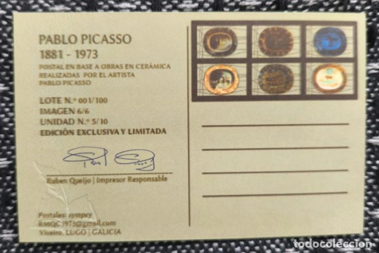 Postales: PICASSO, 60 Postales Exclusivas NUMERADAS (limitadas) - Foto 27