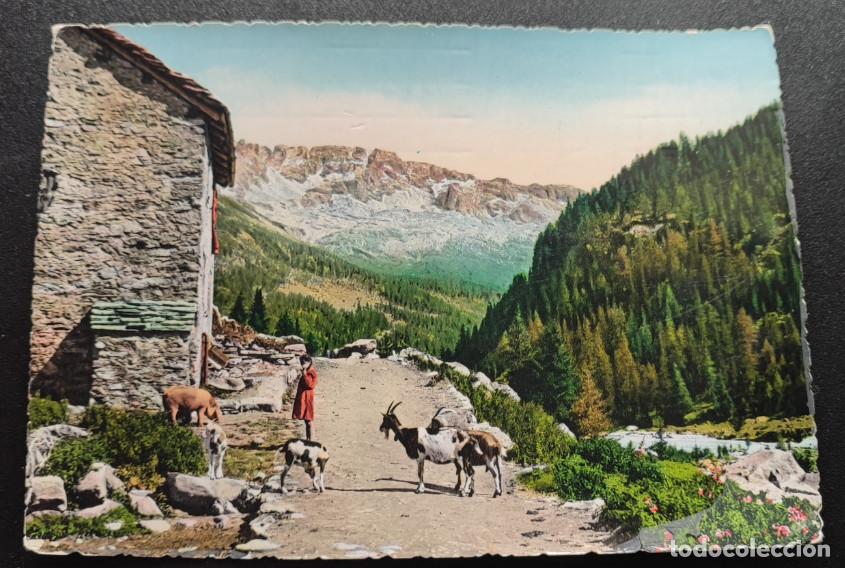 Postales: BONITA POSTAL ANTIGUA ENVIADA Y FIRMADA POR FRANCISCO R JOSE GIRONA EL GUITARRISTA A SELVA DEL CAMPO