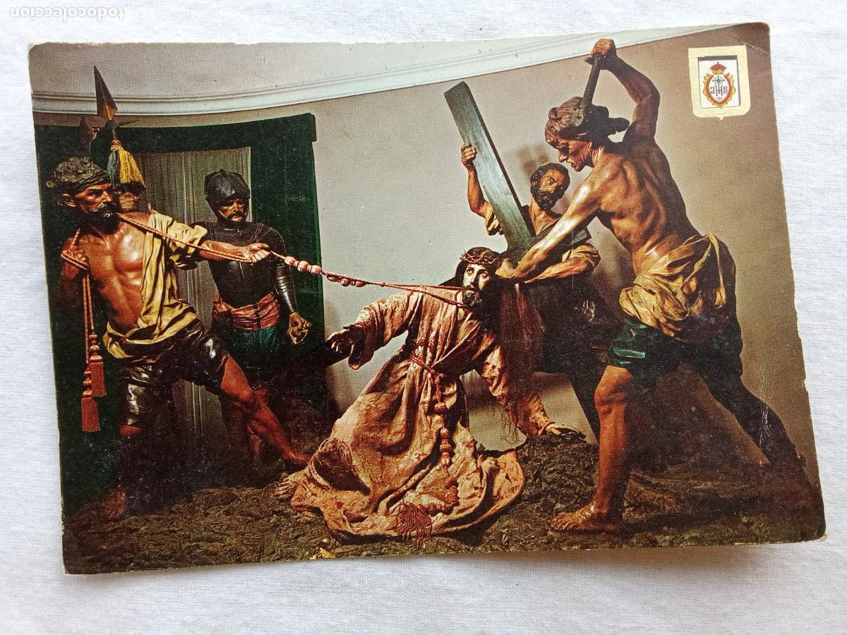 Postales: Postal N&ordm; 56 Murcia. Museo de Salzillo, la Ca&iacute;da P.1374