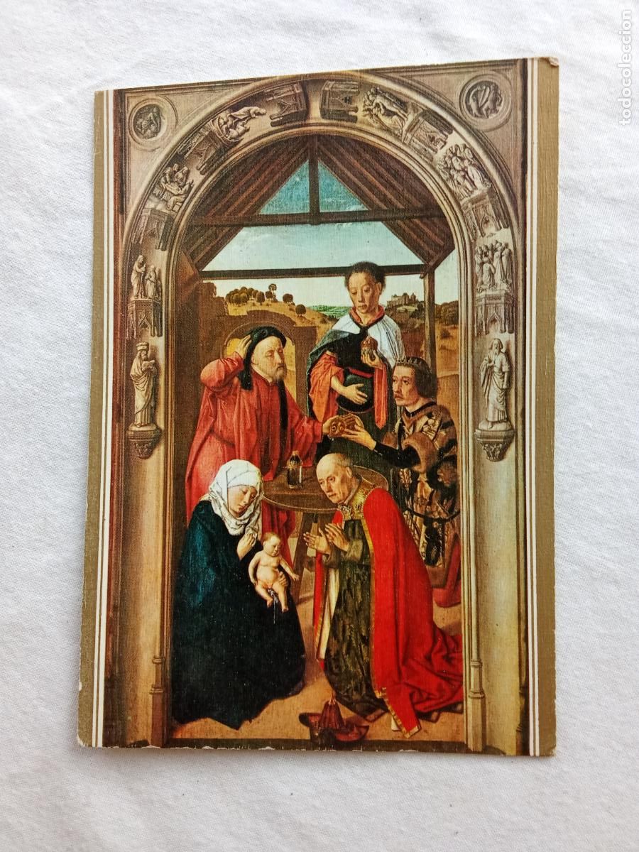 Postales: Postal N&ordm;46 Bouts La adoraci&oacute;n de los magos P.1253