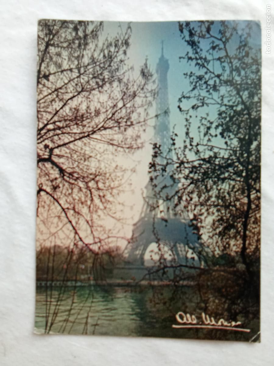 Postales: Postal Paris, brume matinale sur la Tour Eiffel P.1258