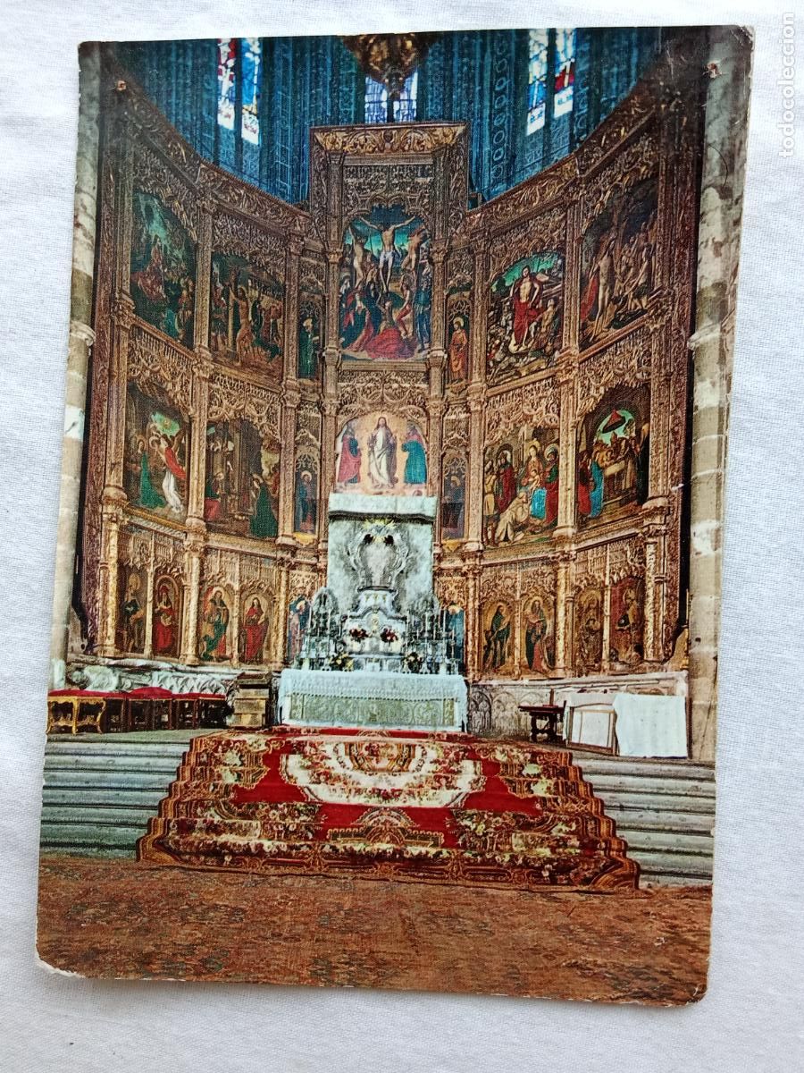 Postales: Postal Avila, Retablo de la catedral P.1269