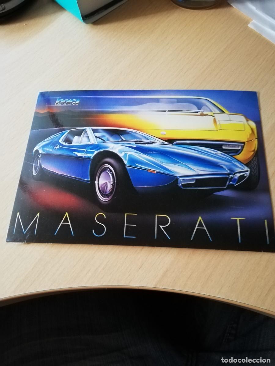 Postales: POSTAL MASERATI BORA - PHOTOCARDS EDIZIONI BEATRICE D'ESTE
