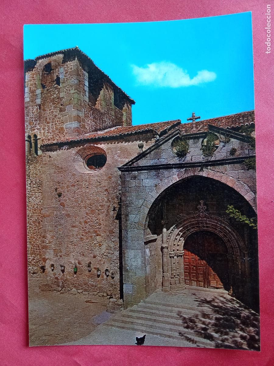 Postales: Postal Cuacos de Yuste (C&aacute;ceres), Iglesia de Ntra Se&ntilde;ora de la Asunci&oacute;n P.1284